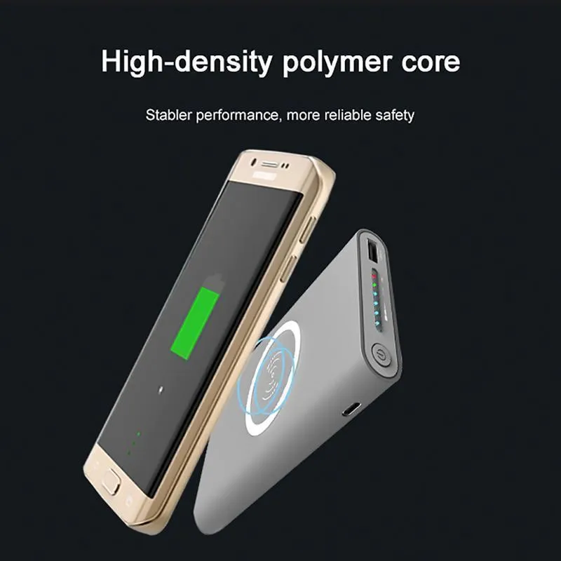 10000 mAh Portable Wireless Charger