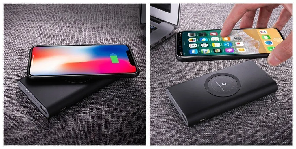 10000 mAh Portable Wireless Charger