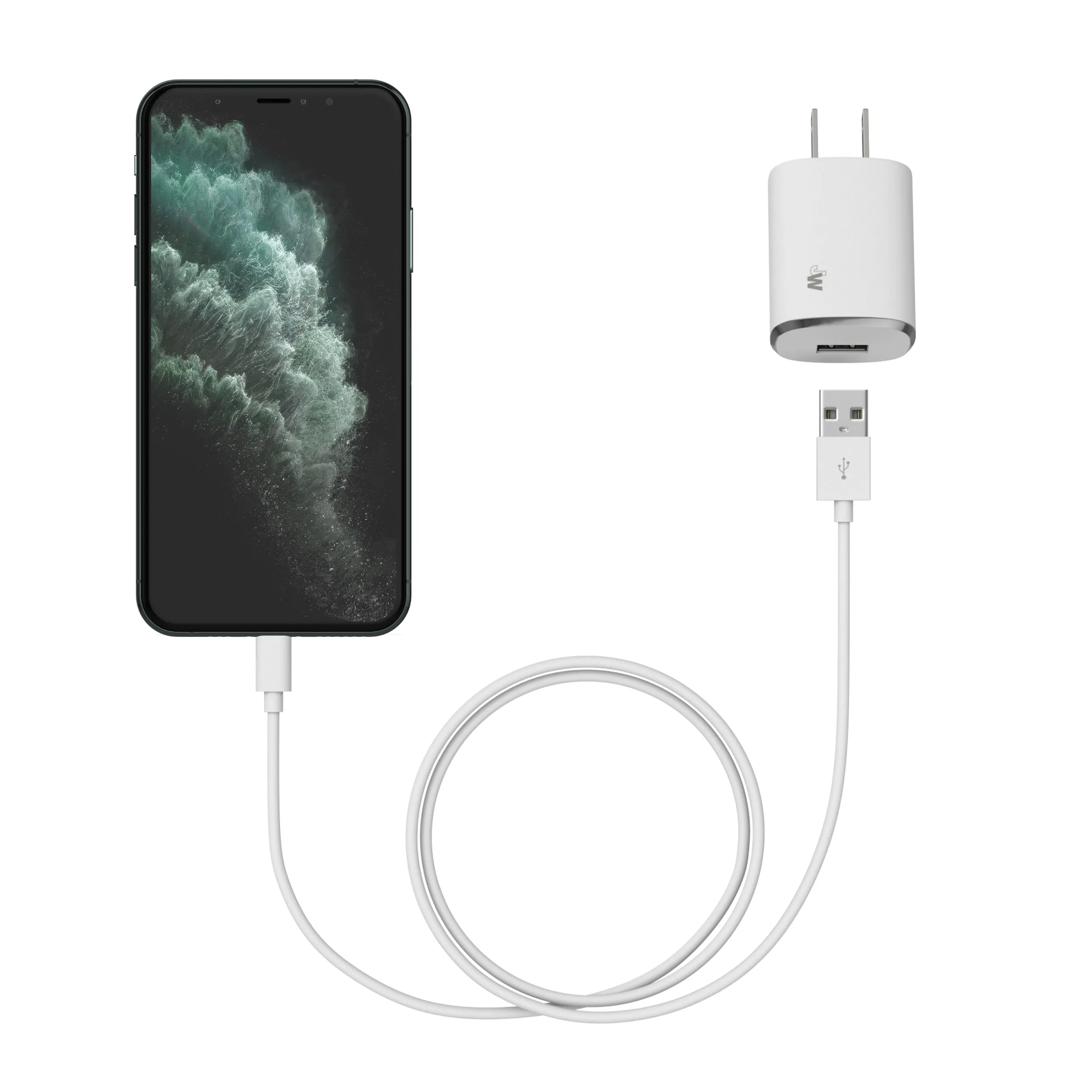 12W Home Charger with 10ft Lightning Cable