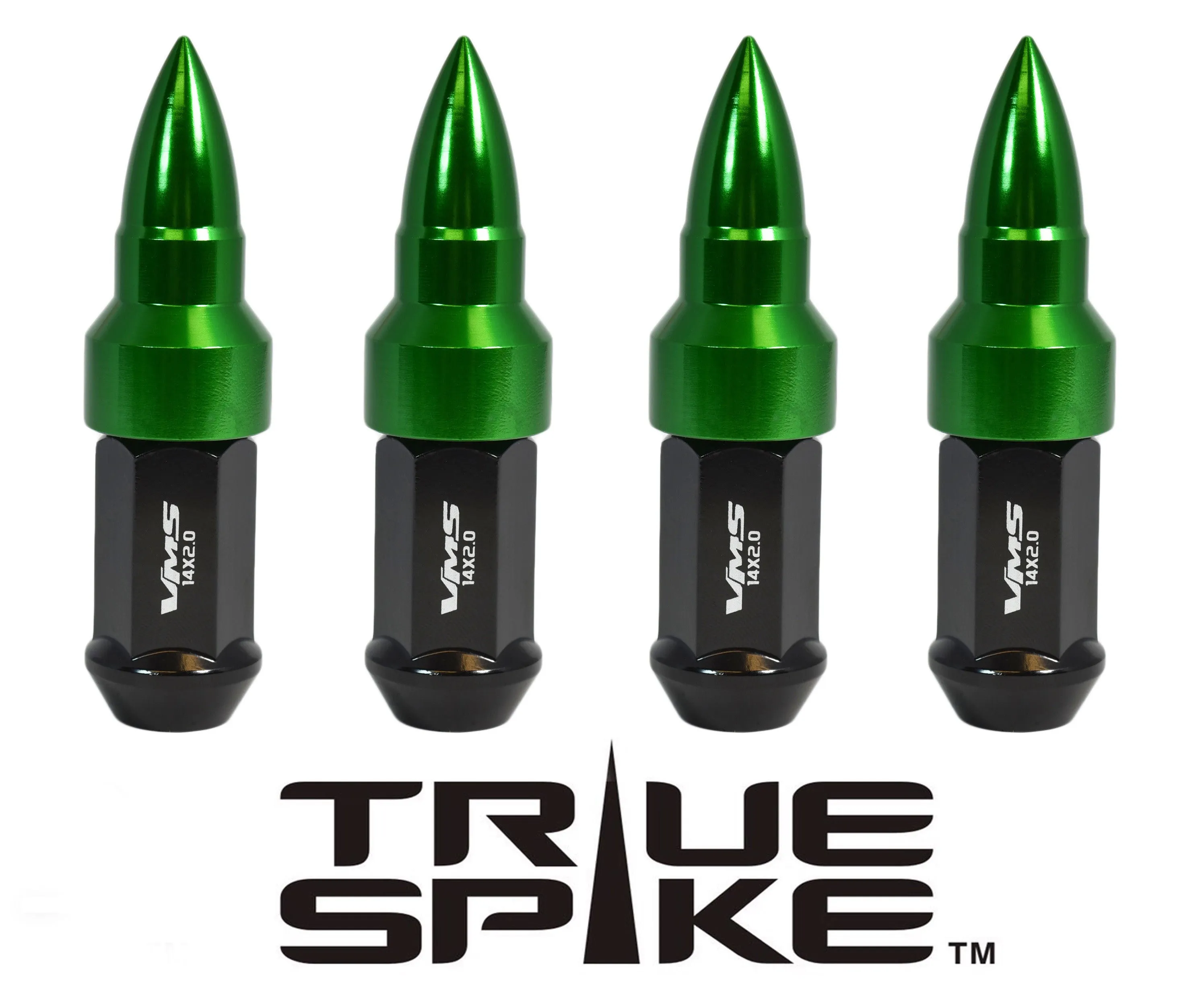 14X1.5 MM 89MM LONG CARS ONLY!! NO TRUCKS!! CNC MACHINED FORGED STEEL EXTENDED BULLET (25MM DIAMETER) LUG NUTS ANODIZED ALUMINUM CAPS // 25MM CAP DIAMETER 51MM CAP LENGTH PART NUMBER LGC023