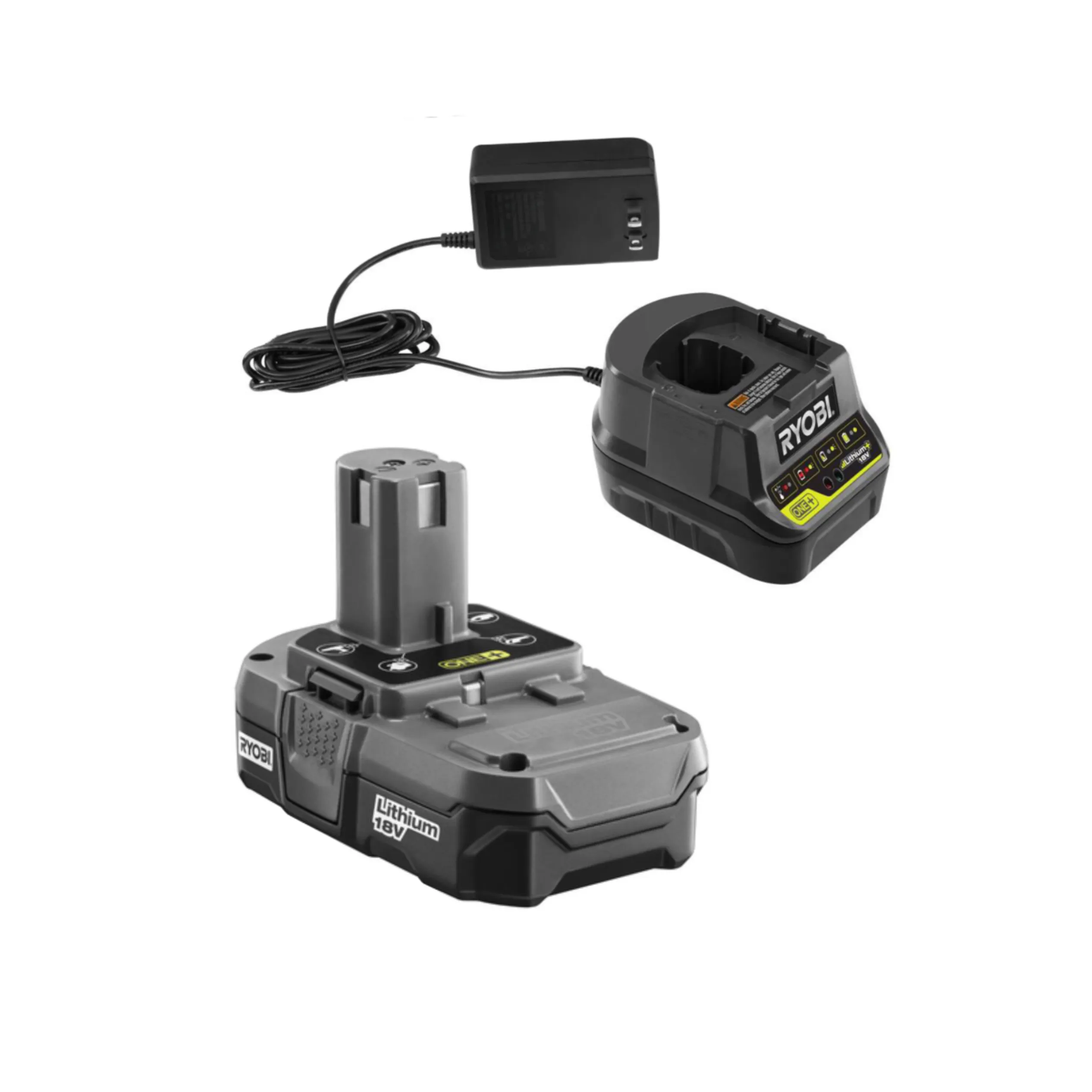 18-Volt ONE  Compact Lithium-Ion Battery and Charger Kit - Factory Reconditioned