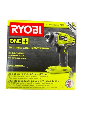 18-Volt ONE  Cordless 3/8 in. 3-Speed Impact Wrench (Tool Only)