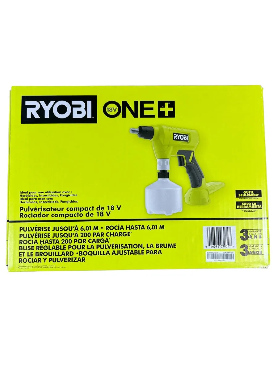 18-Volt ONE  Cordless Battery .5L Compact Chemical Sprayer (Tool Only)