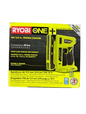 18-Volt ONE  Cordless Compression Drive 3/8 in. Crown Stapler (Tool Only)