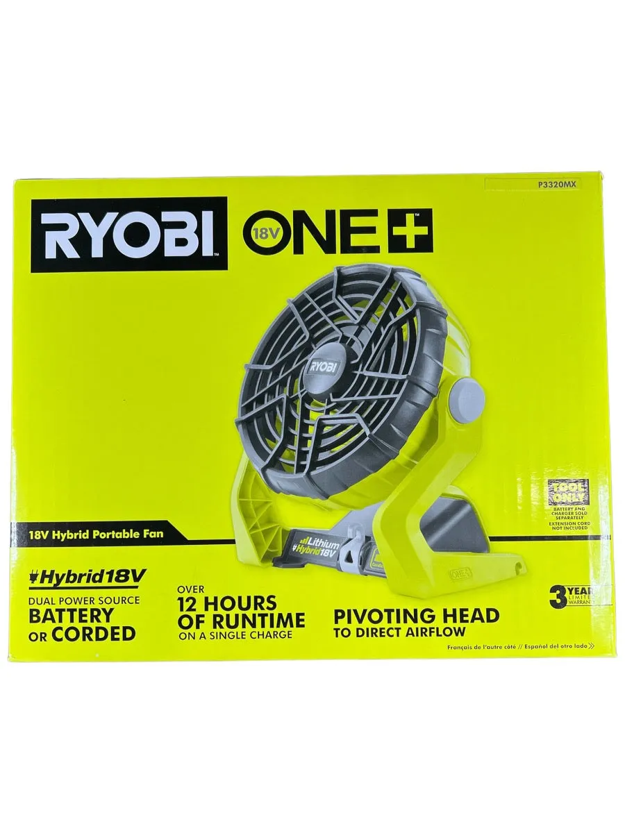 18-Volt ONE  Hybrid Portable Fan (Tool Only)