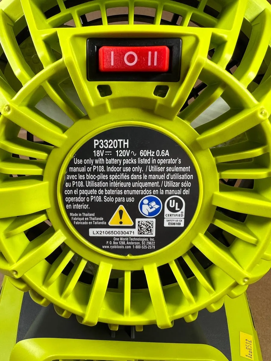 18-Volt ONE  Hybrid Portable Fan (Tool Only)