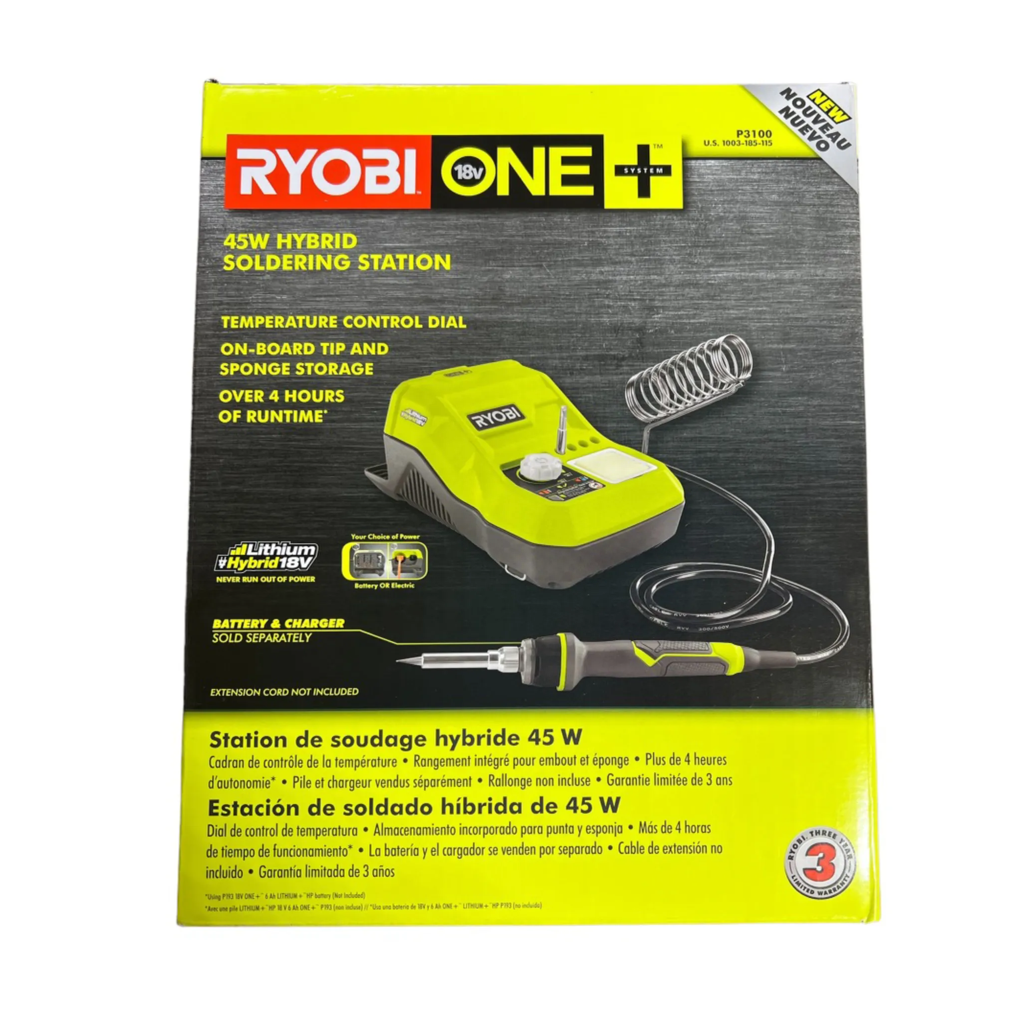 18-Volt ONE  Hybrid Soldering Station (Tool-Only)