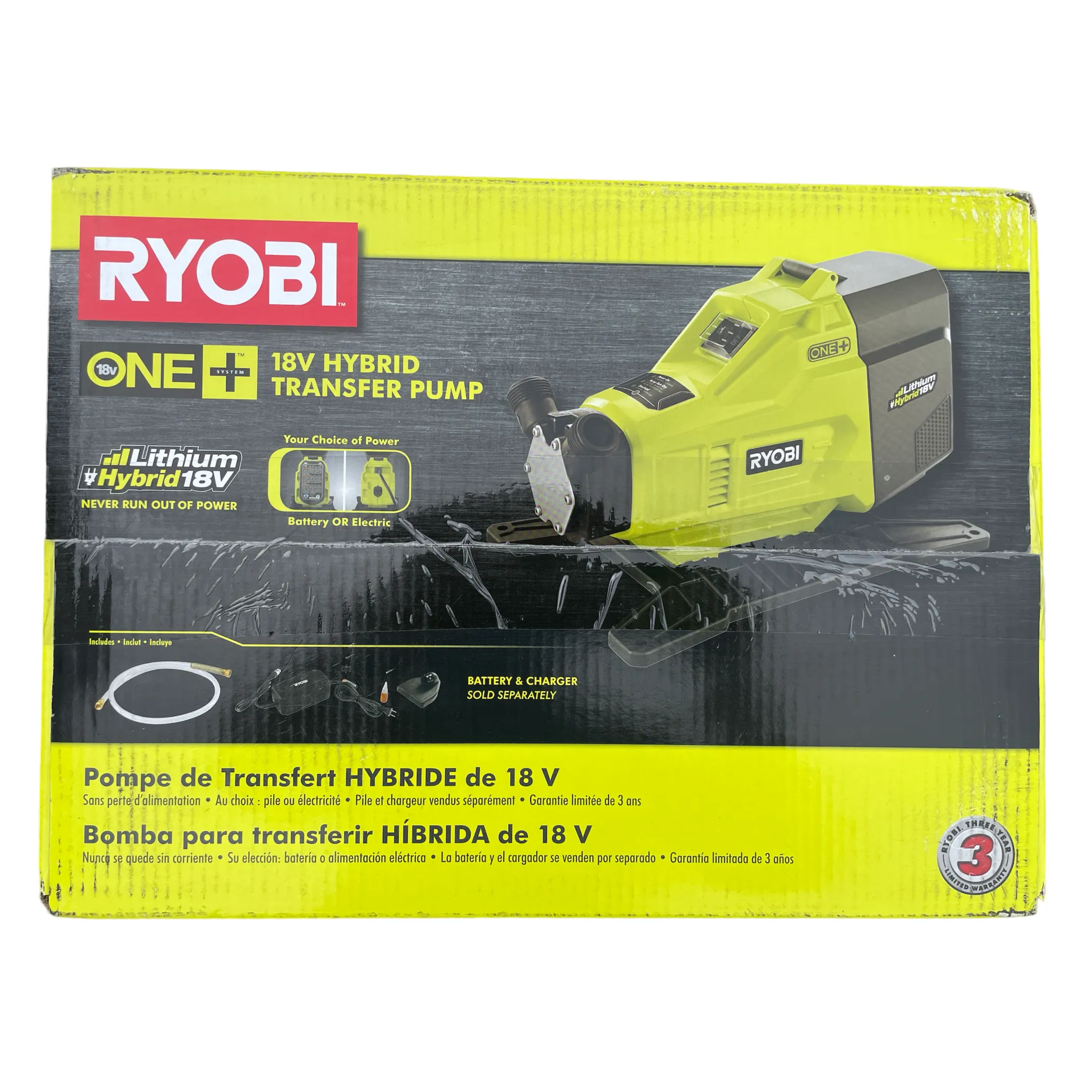 18-Volt ONE  Hybrid Transfer Pump (Tool Only)