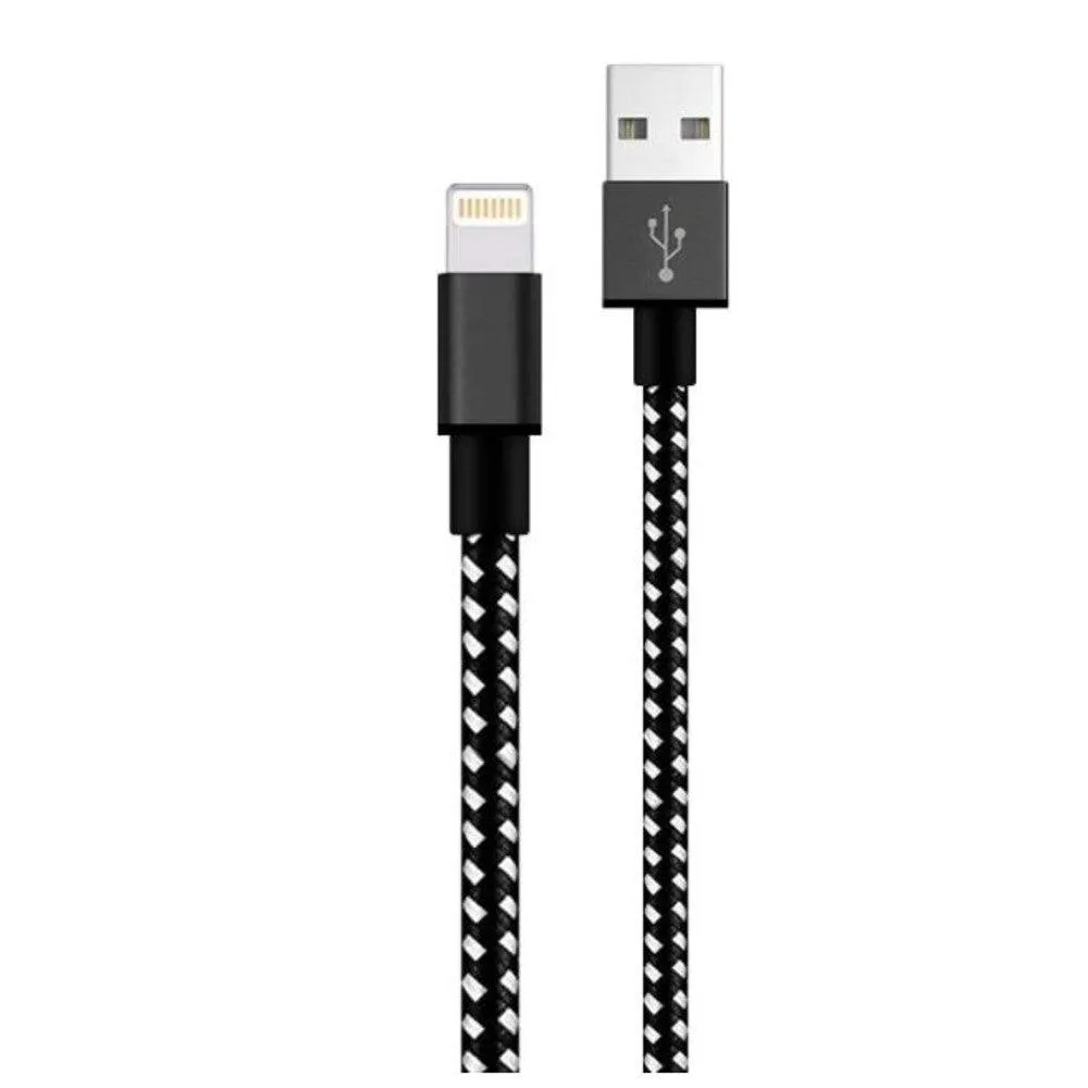 2-Pack iPhone Charger Nylon Braided Fast Charging(3 Ft)