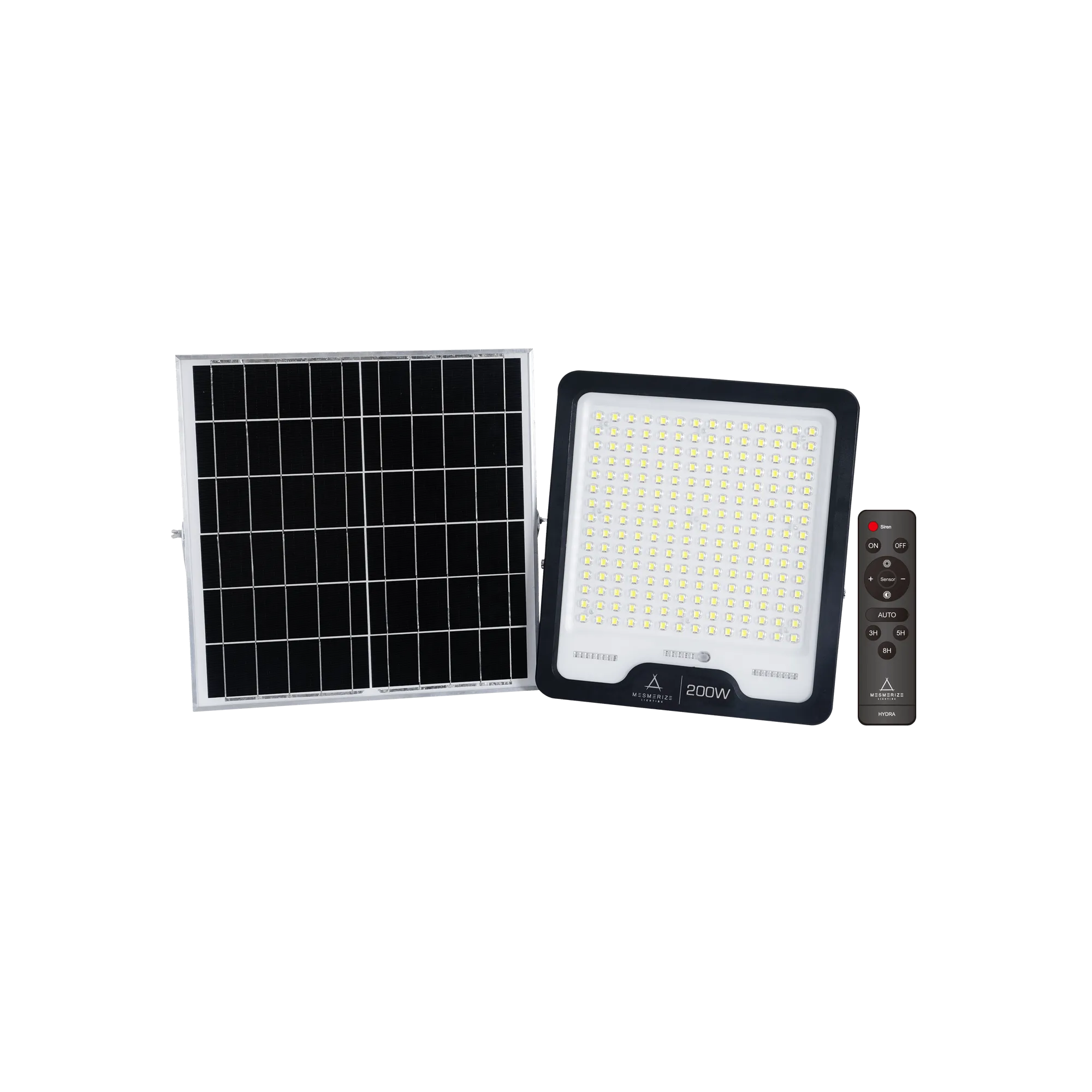 200W Solar Hydra Flood Light with Motion Sensor