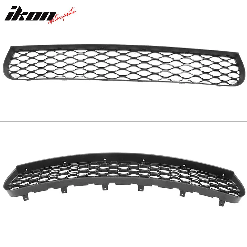 2015-2023 Dodge Charger Upper & Lower Car Grilles w/ Air Ducts 2PC PP