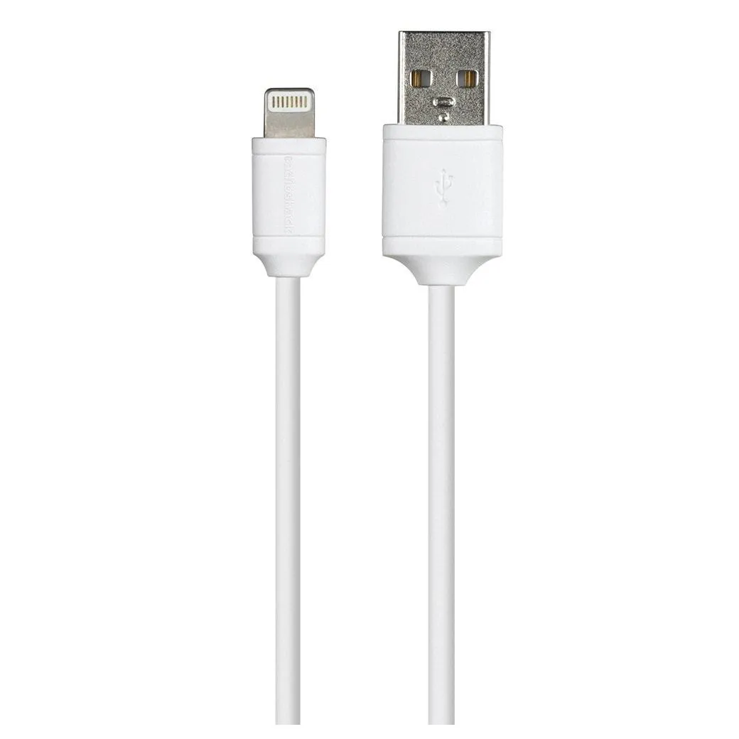 3-Foot Lightning to USB Charge and Sync Cable - White