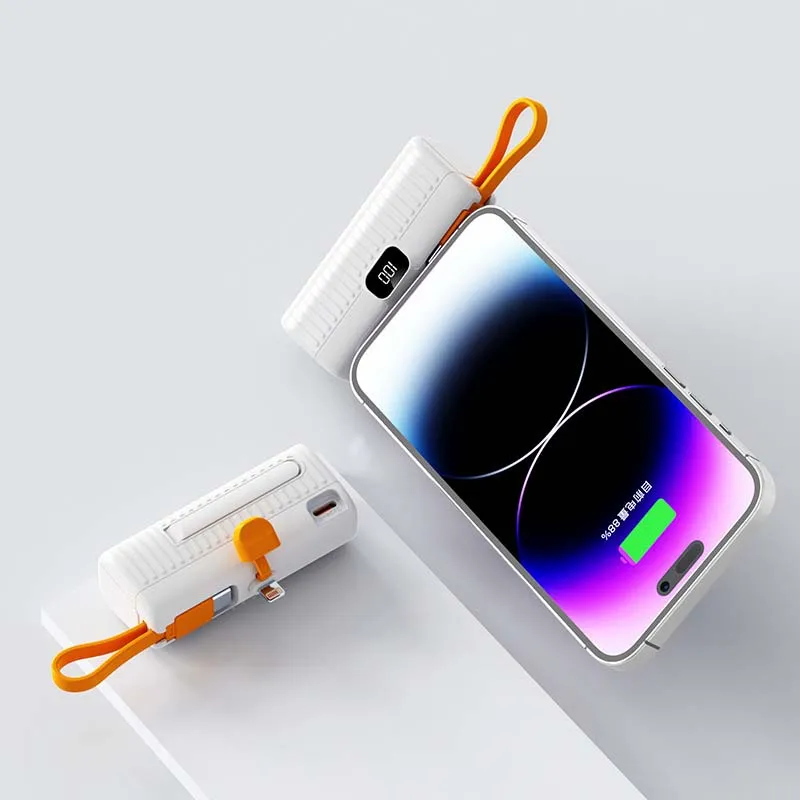 5000mAh Capsule Power Bank - Stylish and Efficient Charging