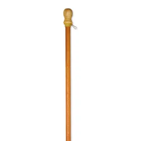 56" Wood House Flag Pole w/ Ring