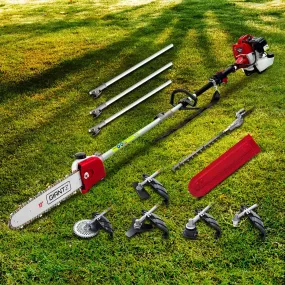 62CC 7-in-1 Pro Garden Multi-Tool Set, Anti-Vibration - Giantz