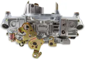 650 CFM 4-Barrel Street/Strip Carburettor - Shiny Finish HO0-4777S