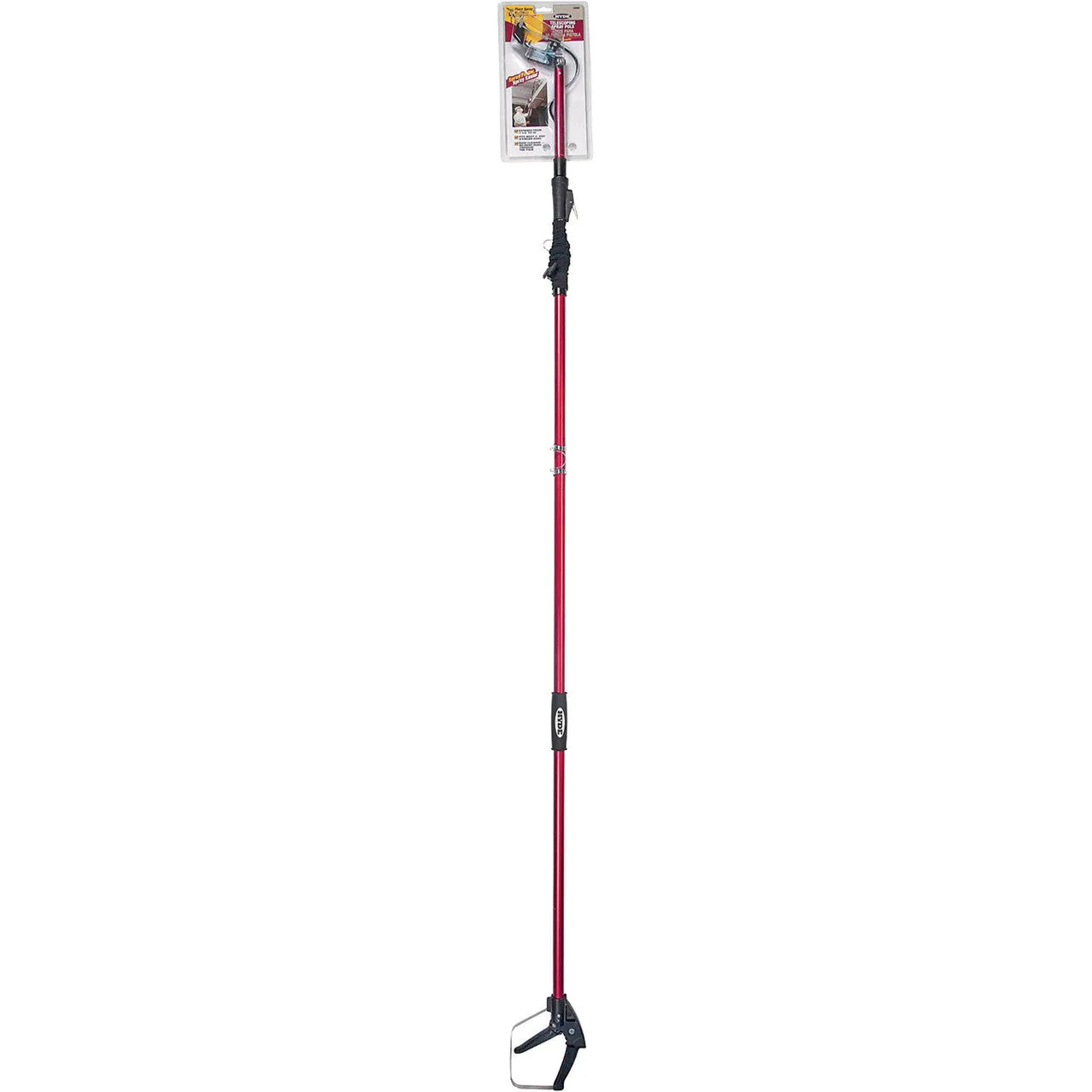 7.5' - 12' Hyde QuickReach Long Telescoping Spray Pole, Reaching Second Stories Without Ladders