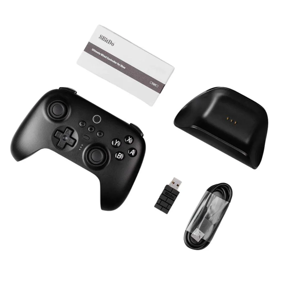 8BitDo Ultimate Bluetooth 2.4g Gaming Controller with Charging Dock: For Switch, Windows PC, Steam, Android, iOS