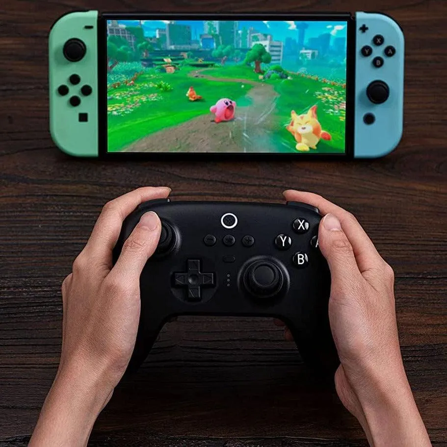 8BitDo Ultimate Bluetooth 2.4g Gaming Controller with Charging Dock: For Switch, Windows PC, Steam, Android, iOS