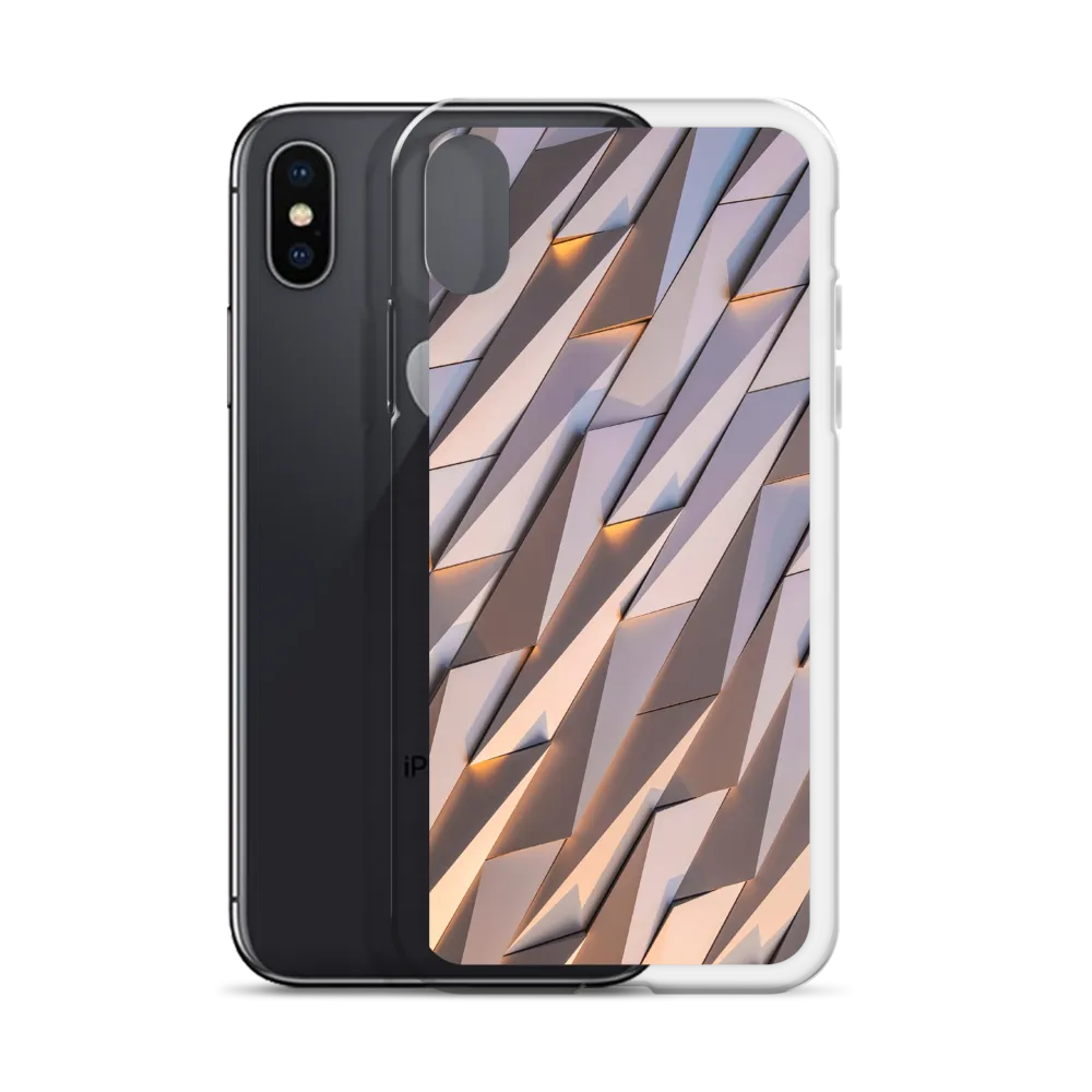 Abstract Metal iPhone Case