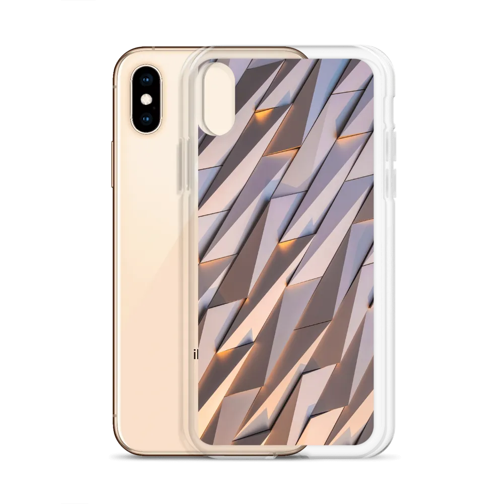 Abstract Metal iPhone Case