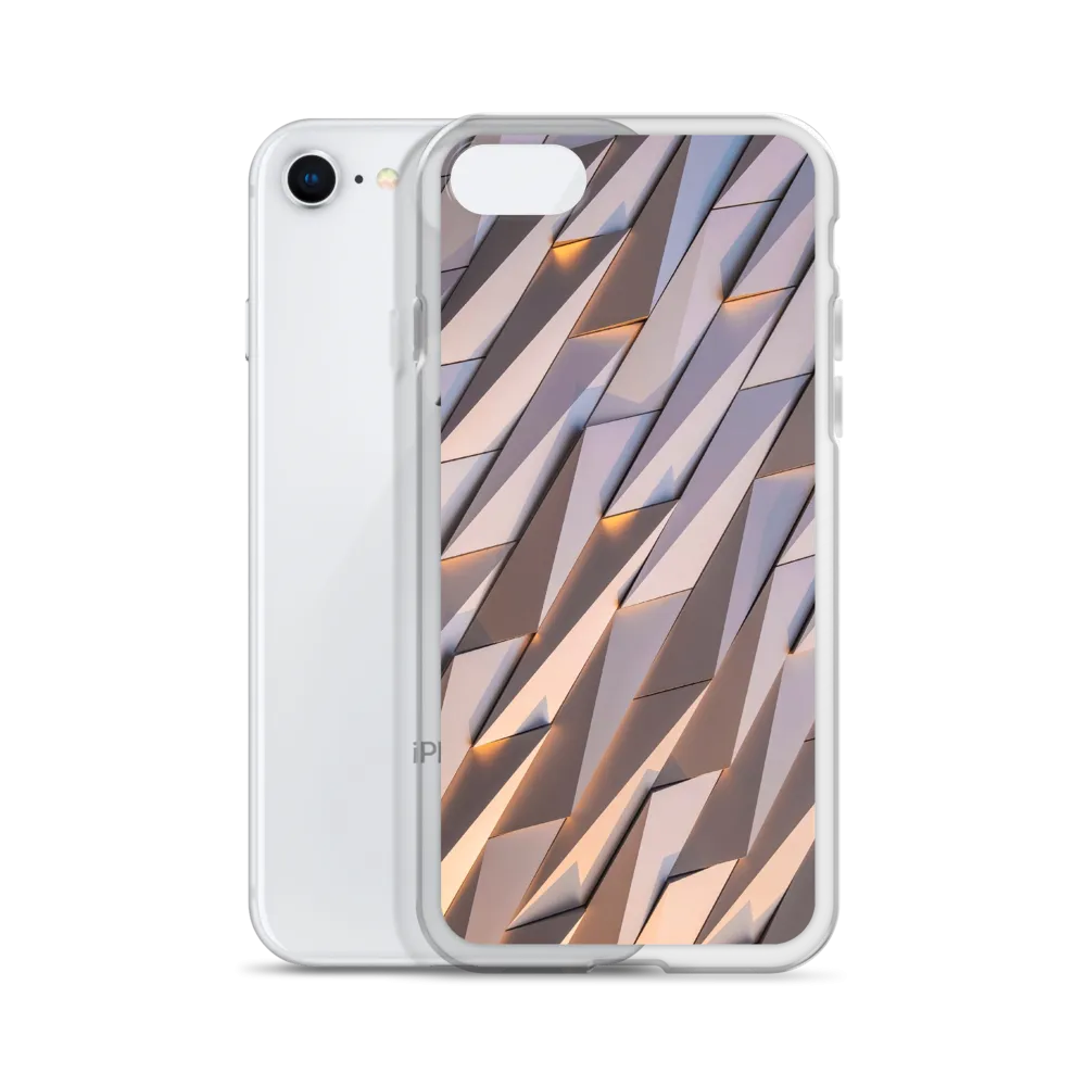 Abstract Metal iPhone Case