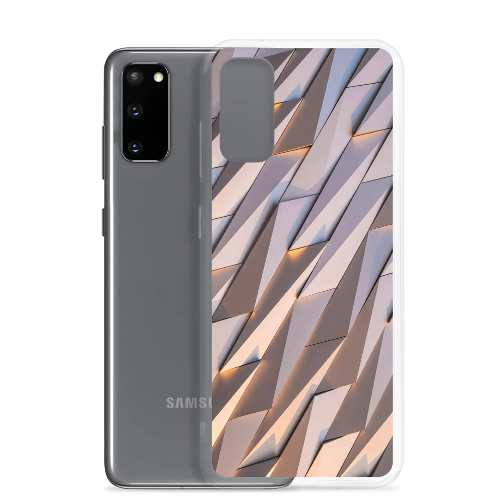 Abstract Metal Samsung Case