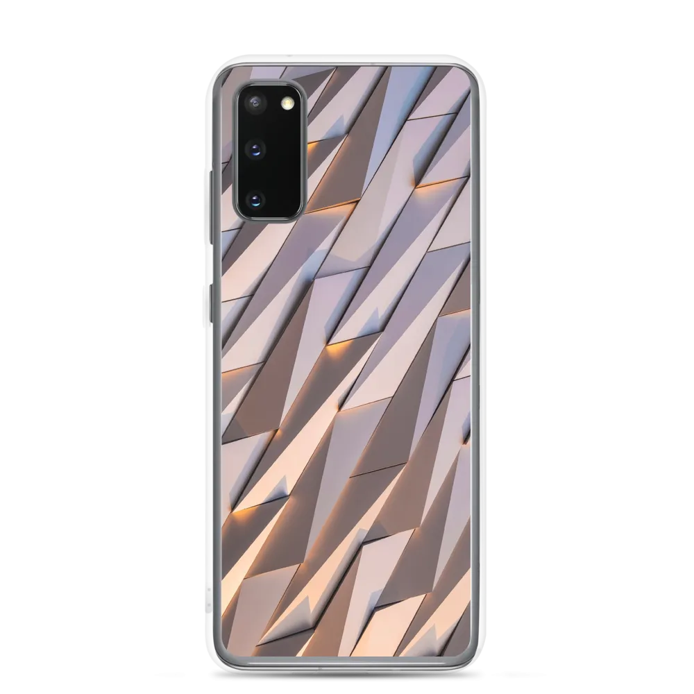 Abstract Metal Samsung Case