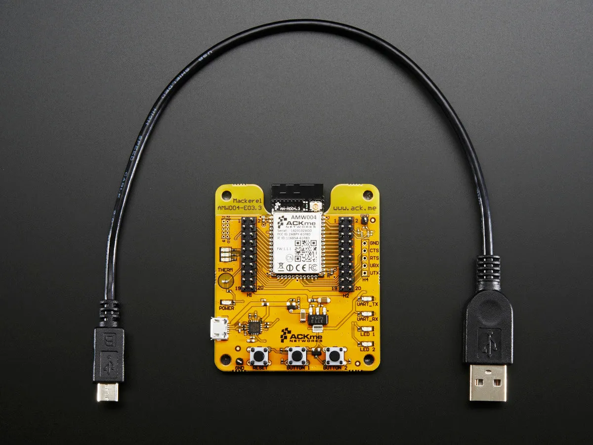 ACKme WiConnect WiFi Module - Mackerel Evaluation Board