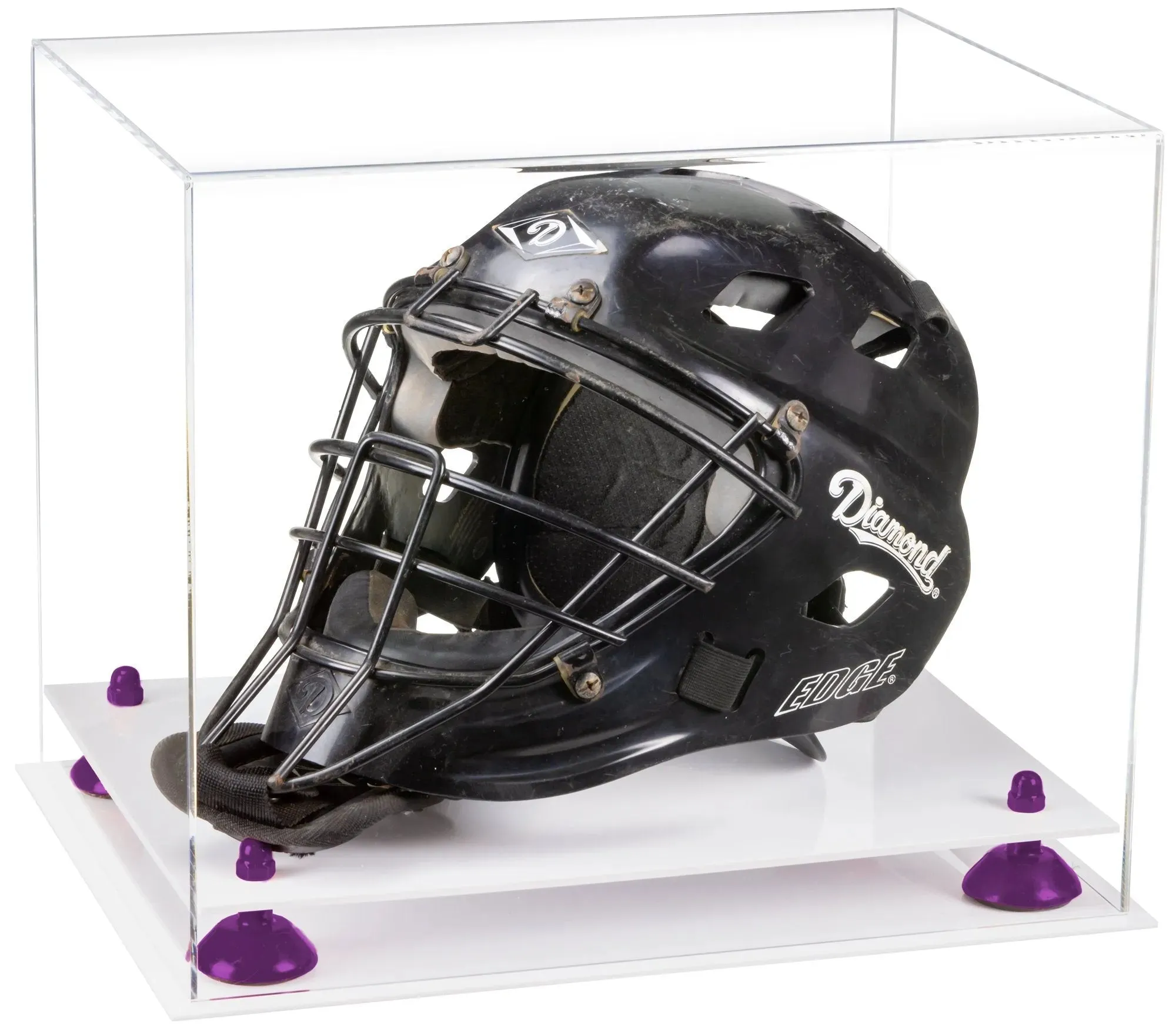 Acrylic Catchers or Goalie Helmet Display Case - Clear (V44/A002)