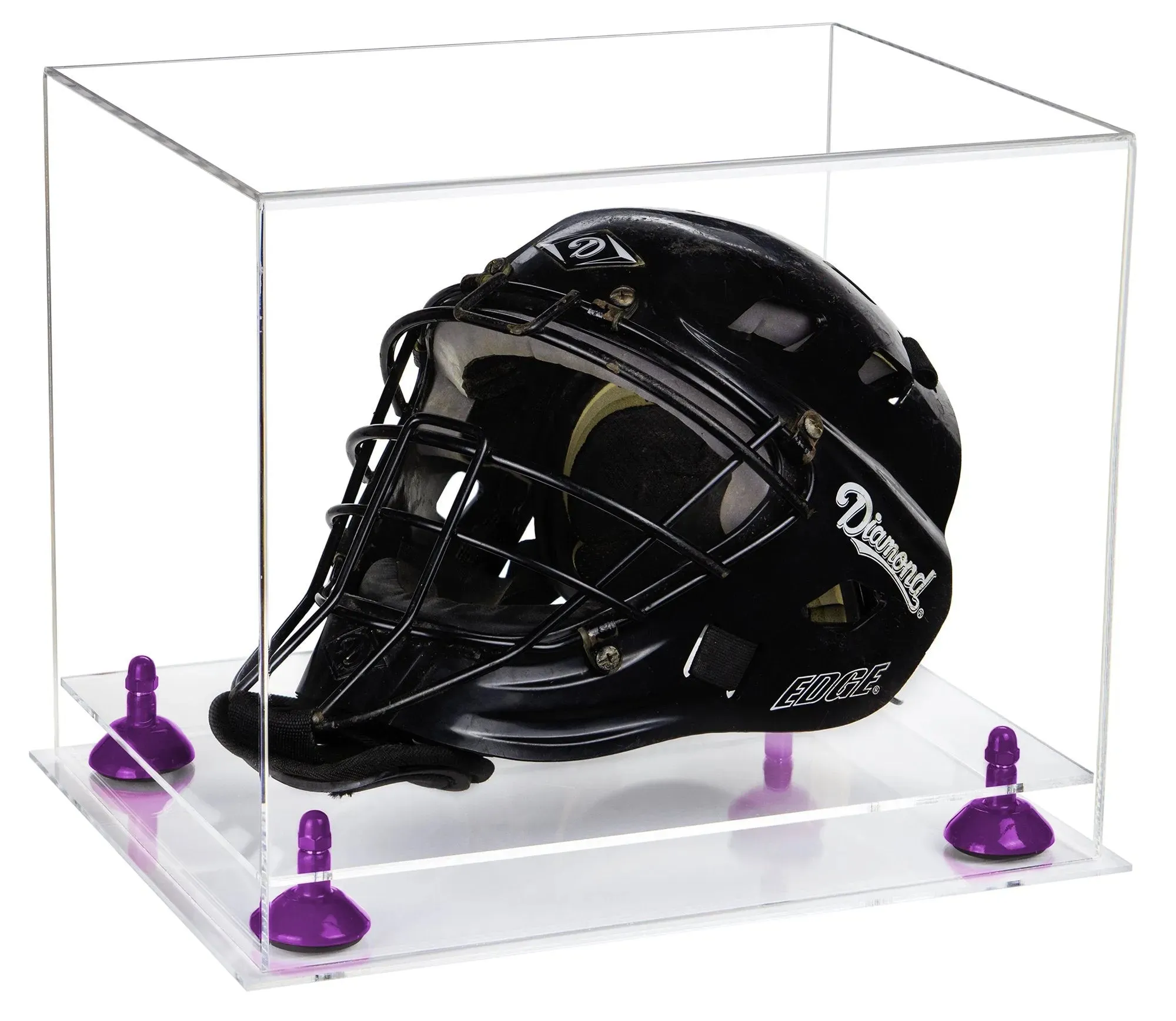 Acrylic Catchers or Goalie Helmet Display Case - Clear (V44/A002)