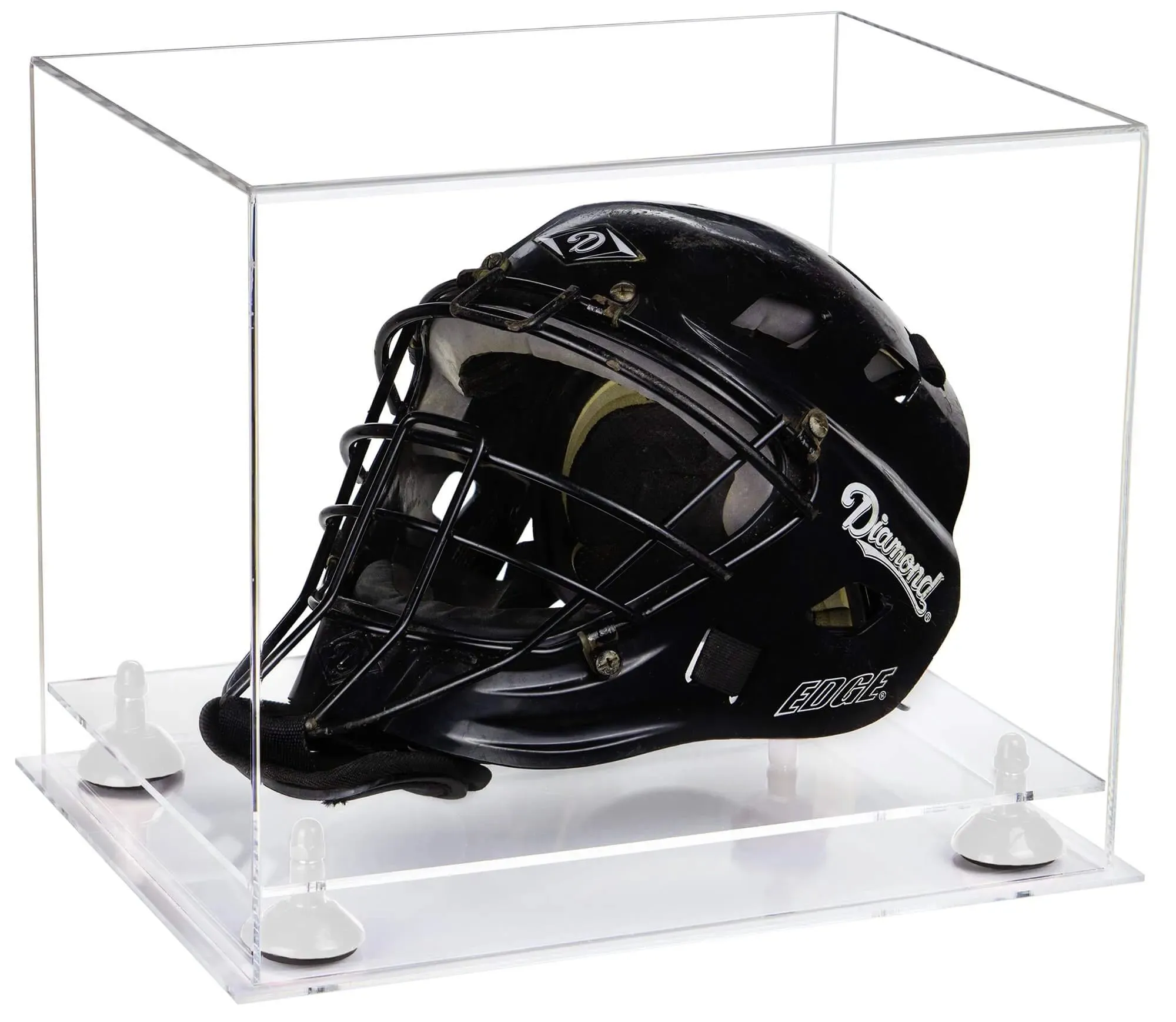 Acrylic Catchers or Goalie Helmet Display Case - Clear (V44/A002)