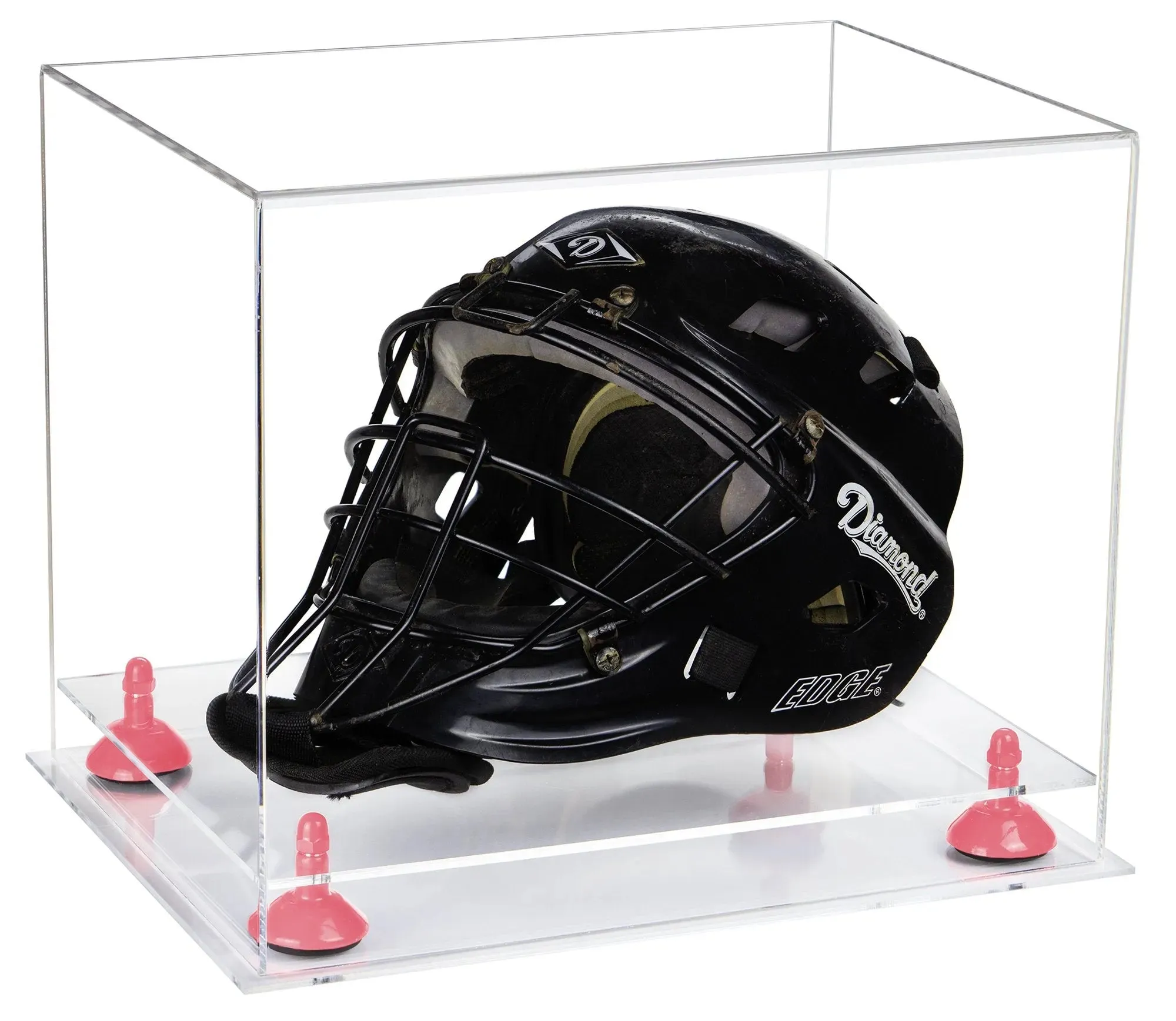 Acrylic Catchers or Goalie Helmet Display Case - Clear (V44/A002)