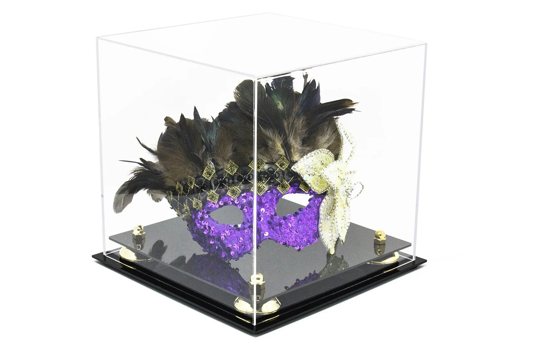 Acrylic Versatile Display Case 10 X 10 X 10 Clear (A028/V33)