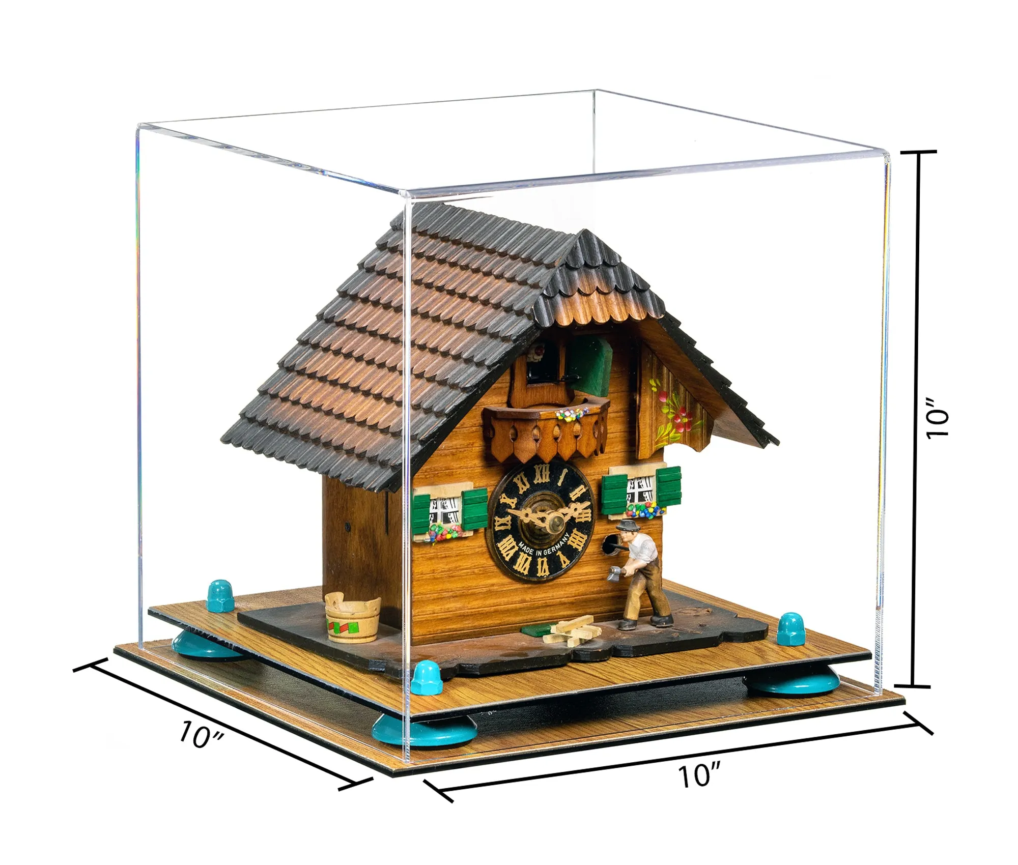 Acrylic Versatile Display Case 10 X 10 X 10 Clear (A028/V33)