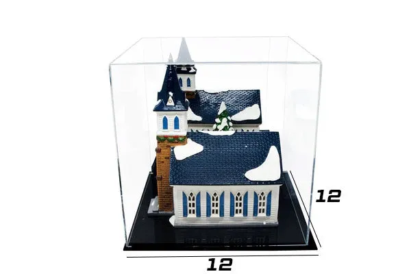 Acrylic Versatile Display Case  12 X 12 X 12 - Mirror (V34/A061)