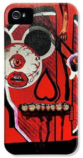 AEQEA Kiss Me Kill Me - Phone Case