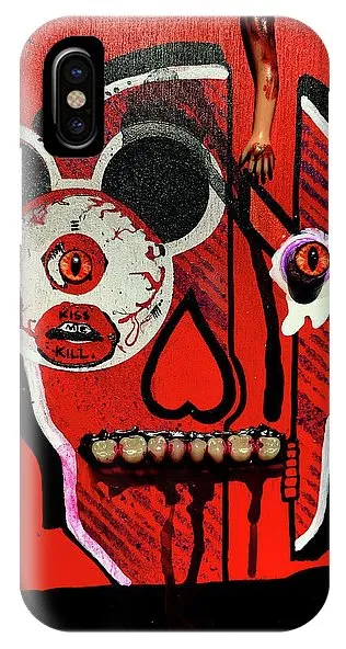 AEQEA Kiss Me Kill Me - Phone Case