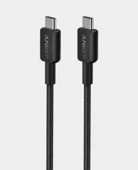 Anker 322 USB-C to USB-C Cable 3ft A81F5H11 - Black