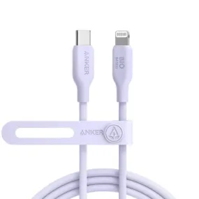 Anker 542 USB-C to Lightning Cable (Bio-Based) (1.8m/6ft) -Violet A80B2HV1