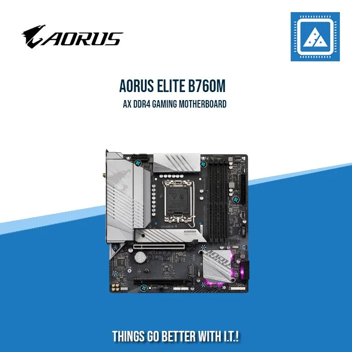 AORUS B760M  ELITE AX DDR4 GAMING MOTHERBOARD