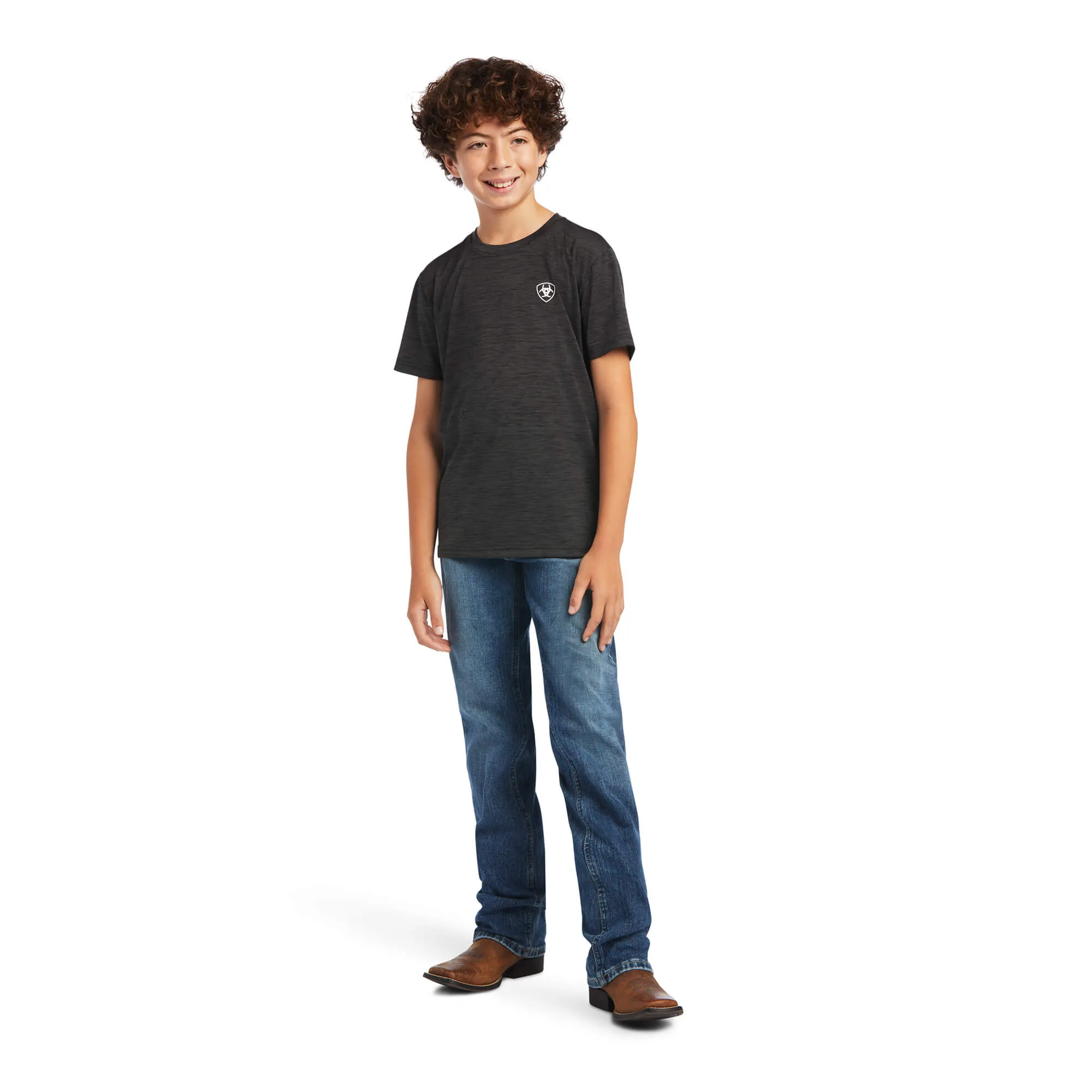 Ariat Kids Charger Patriotic Tee