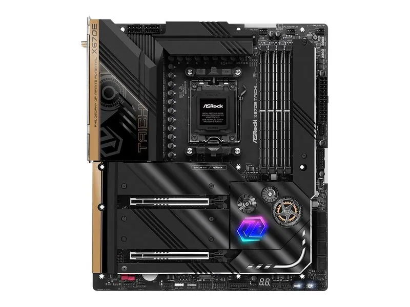 Asrock X670e Taichi - Motherboard - Extended Atx - Socket Am5 - Amd X670