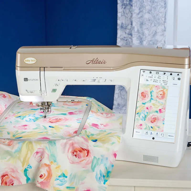 Baby Lock Altair Sewing & Embroidery Machine