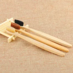 Bamboo Toothbrush, Wooden Toothbrushes, Medium Bristles,Charcoal Toothbrush, Enviromentally Friendly, Eco, Zero Waste Gift, Compostable