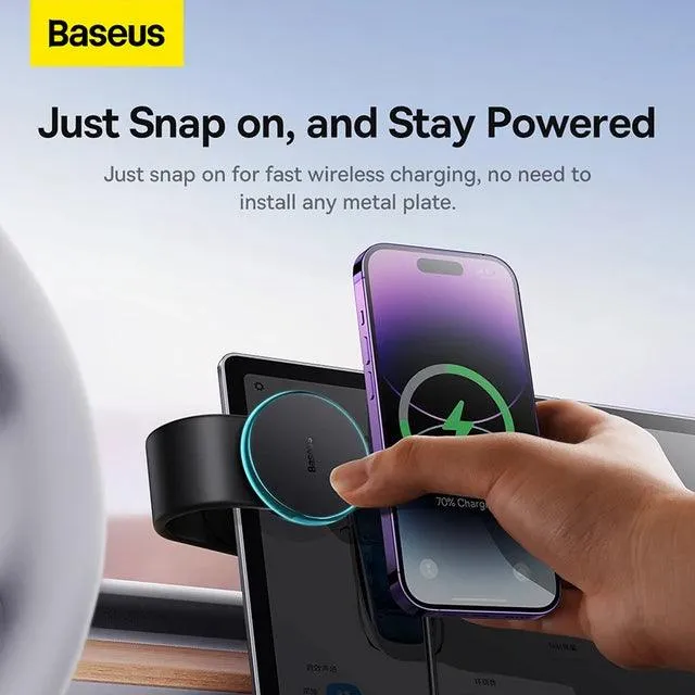 Baseus Magsafe Car Mount Charger 15W Wireless Car Charger Phone Holder