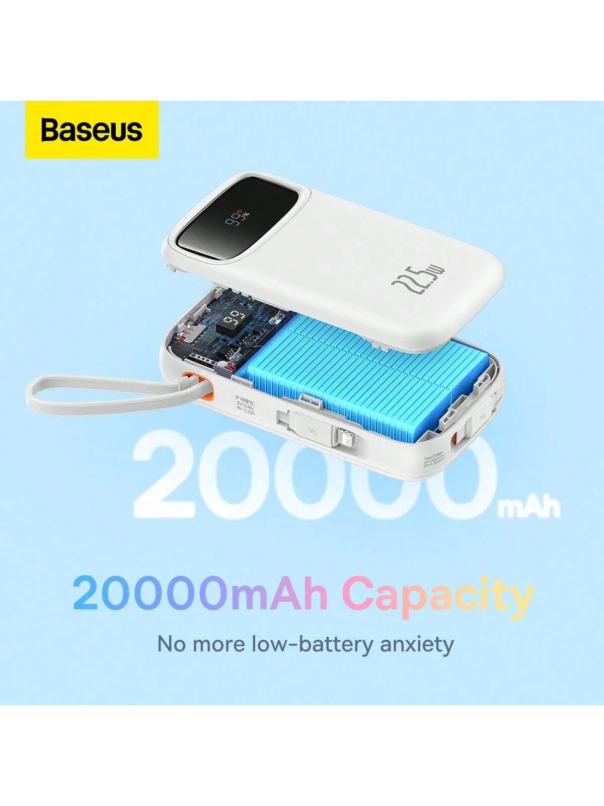 Baseus Power Bank 10000mAh With 22.5W PD Fast Charging Powerbanl