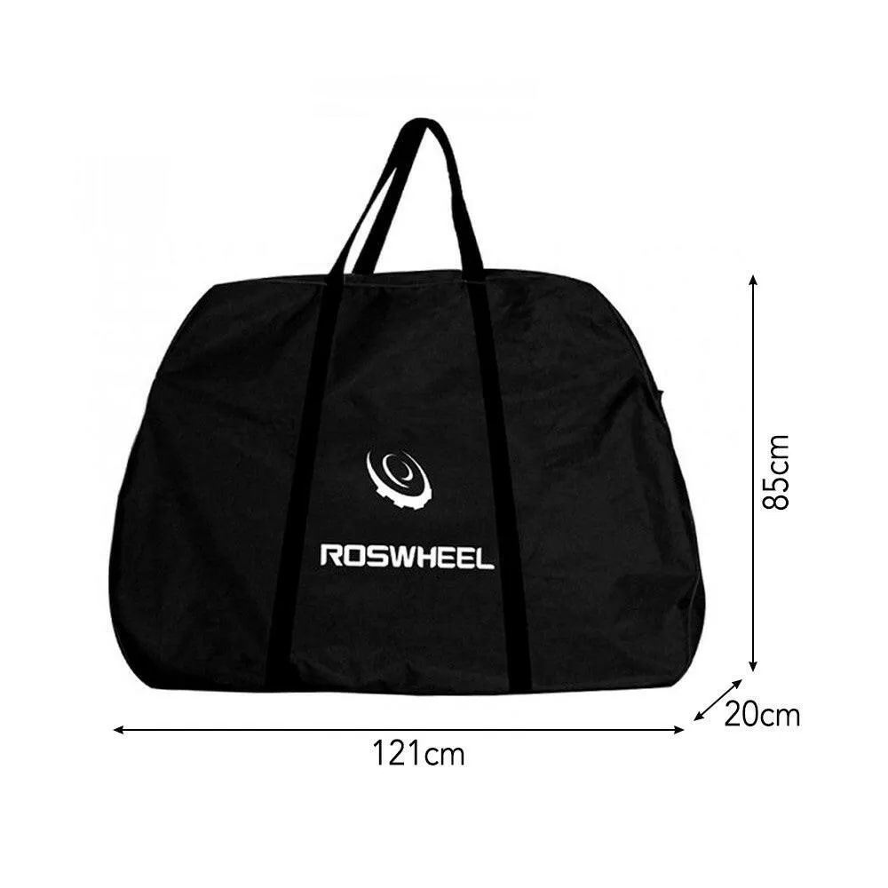 Bike Travel Case Transport Bag Carrier Bag Mountain Road Bike Carrying Case with Fork Protector