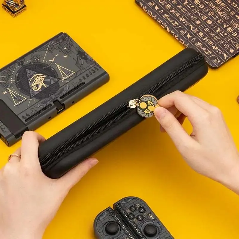 Black Egyptian Carrying Case - Nintendo Switch/Switch OLED