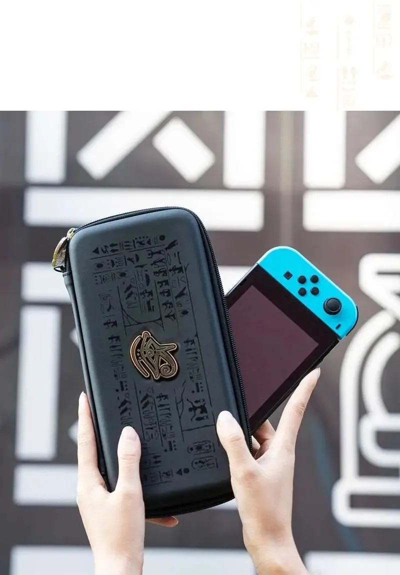 Black Egyptian Carrying Case - Nintendo Switch/Switch OLED